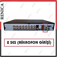 Renica AD-1604 16 Kanal 2MP 1080N AHD Dvr Kayt Cihaz -XMEYE -1679R
