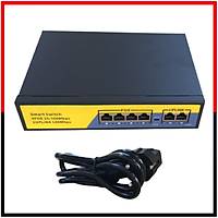 4 (100MB) + 2 (100 MB) PORT POE SWITCH + / 1814