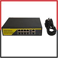 8 (100 MB) + 2  PORT (1000 MB) POE SWITCH + / 1871