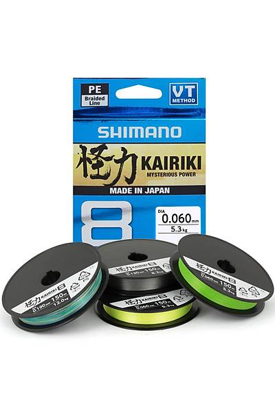 SHIMANO KAIRIKI MULTI COLOR 0,215 MM 300 MT 20,8 KG EKER