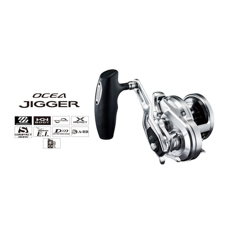 SHIMANO OCEA JIGGER 2001 NR-HG 6.2:1 TUR 8+1BB 117 CM SARIM