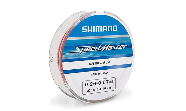 SHIMANO SPEEDMASTER TAPARED SURF LINE 0,26-0,57MM 220 MT