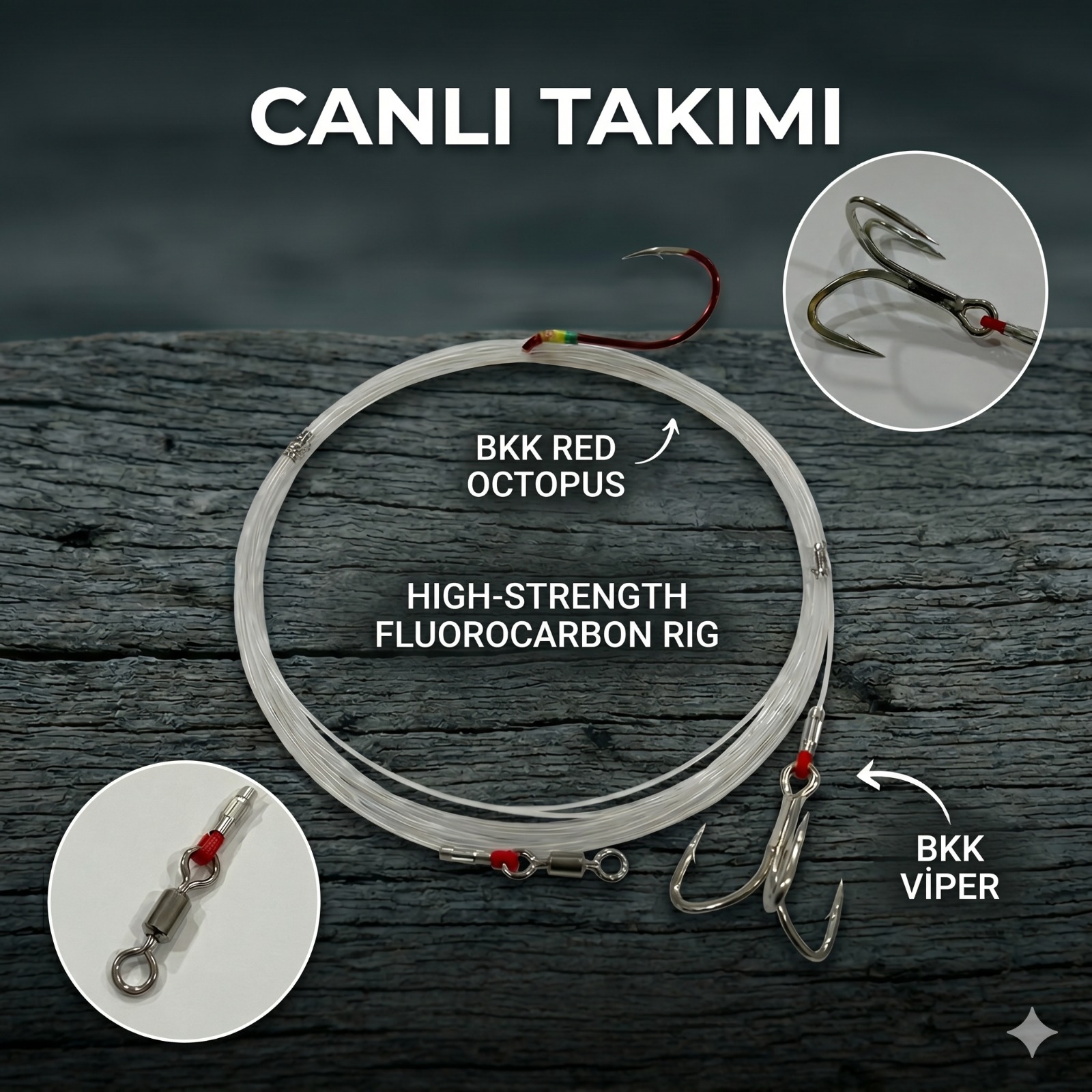 BKK VIPER MELEK GÖZÜ & CANLI TAKIMI KNOT
