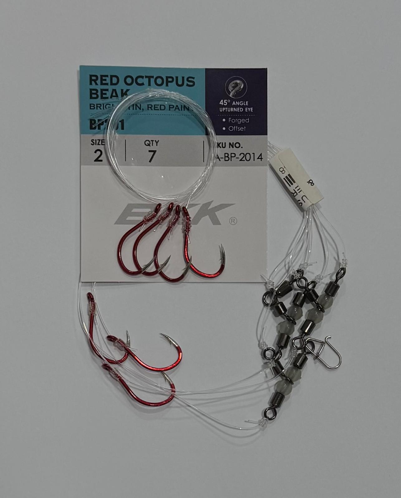 BKK RED OCTOPUS FANGRİ MERCAN TAKIMI