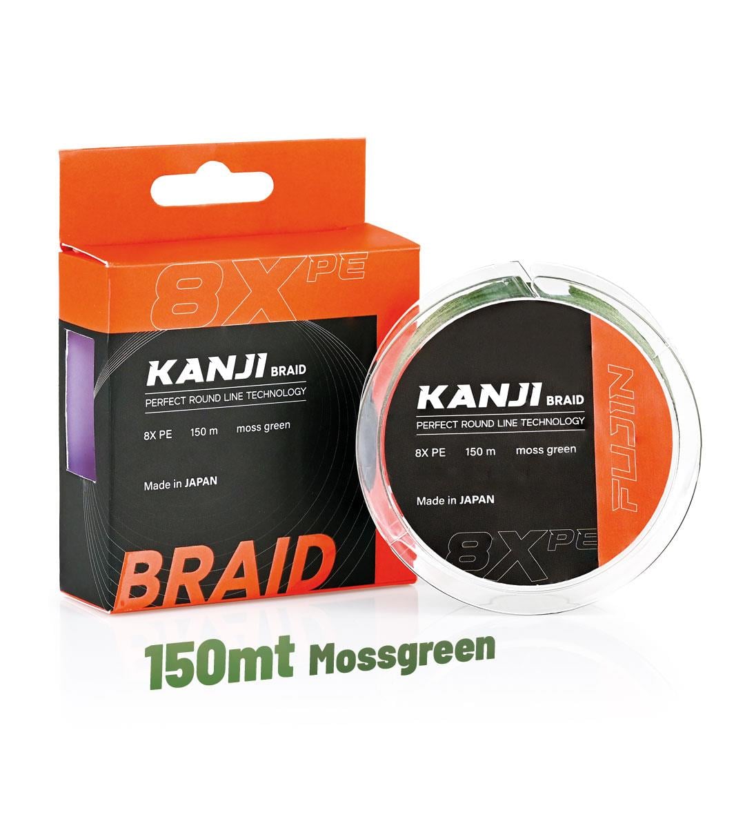Fujin Kanji 8X 150MT Yeşil Örgü Misina