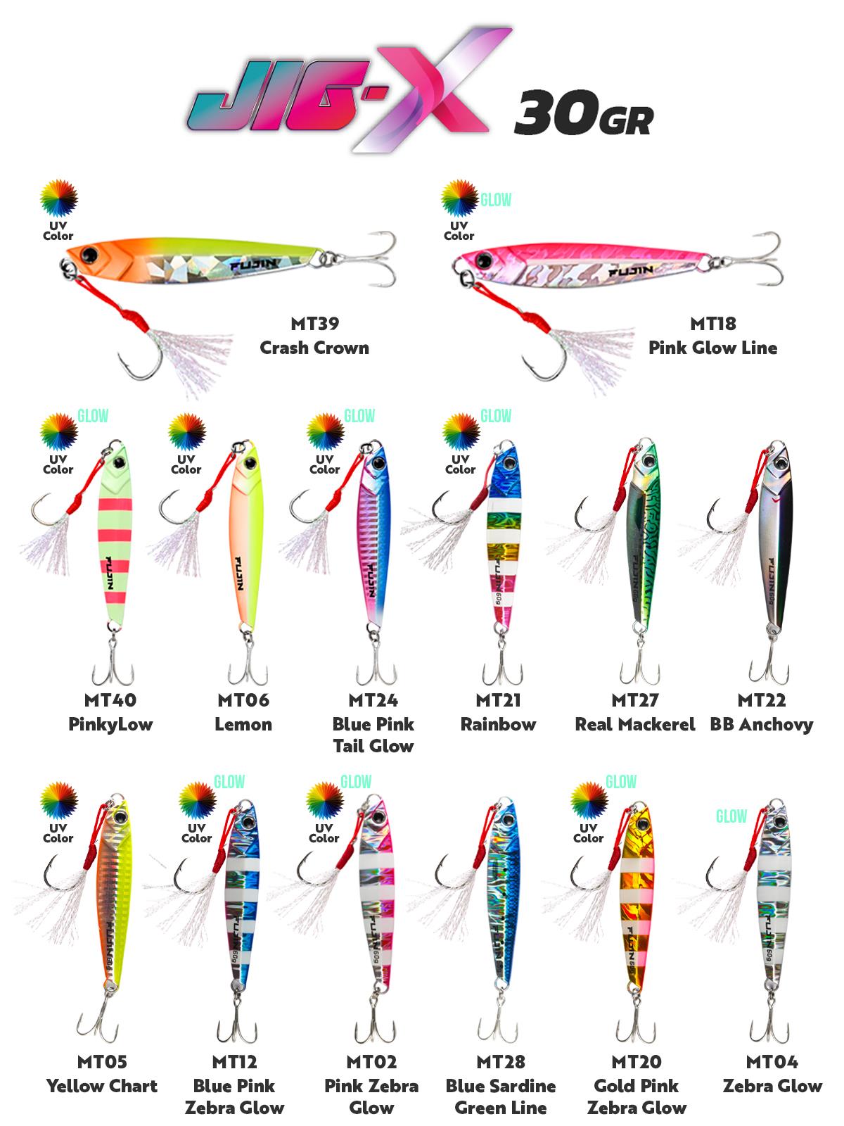 Fujin Jig-X 30gr Jig Yem