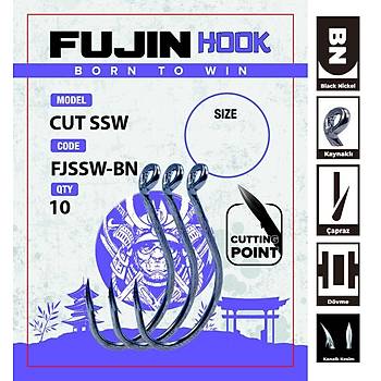 Fujin Cut SSW Delikli Kaynakl apraz Octopus Kancas 7/0