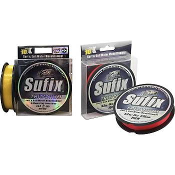 Sufix Tritanium Surf 250 Metre Neon Orange Misina