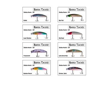 Barra Tackle Little jerk Shallow Hunter 7.5 Cm 10 Gr