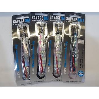 Savagear 3D Slim Minnow Jig 40gr