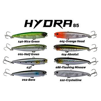 Fujin Hydra 85mm 10gr Su Üstü Maket Balık