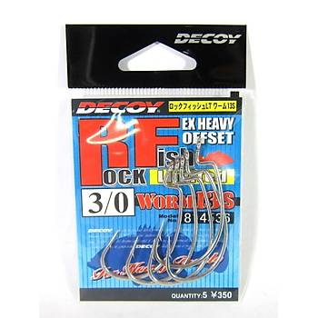 DECOY WORM13S ROCK FISH LIMITED #3/0