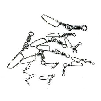 Fujin J Rolling Snap Bilyal Kilitli Klips Black Nickel