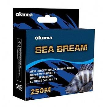 Okuma Sea Bream Nylon Clear Color 250 m - 0.26 mm