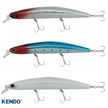 Kendo Seabass Mnnow 12.5cm 21g Floatng Suni Yem
