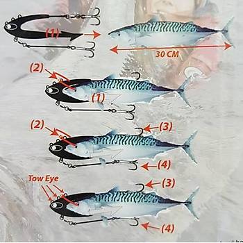 Bonito Jig Head 750gr