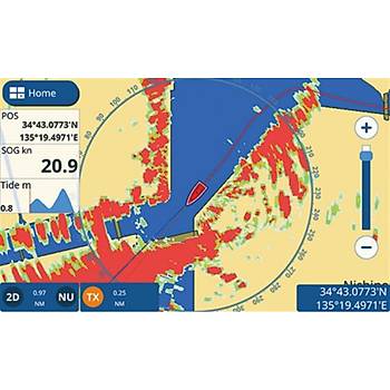 Furuno GP-1871F Balk Bulucu Chartplotter X Tm185dt Combo