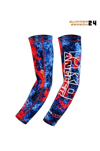Fujin Pro Angler Arm Sleeve Kolluk Red Reef