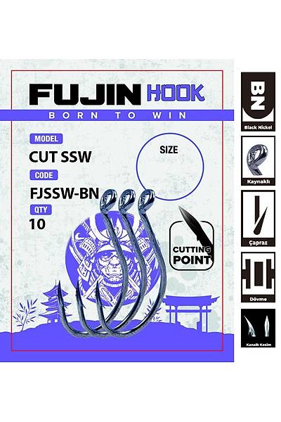 Fujin Cut SSW Delikli Kaynaklı Çapraz Octopus Kancası 7/0