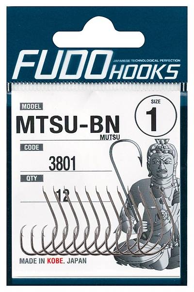 Fudo 3801 MTSU-BN Mutsu Black Nikel Çember İğne