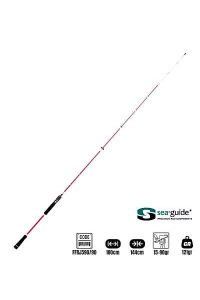 Fujin Freyja Light Jigging 180cm 15-90gr Jig Kam