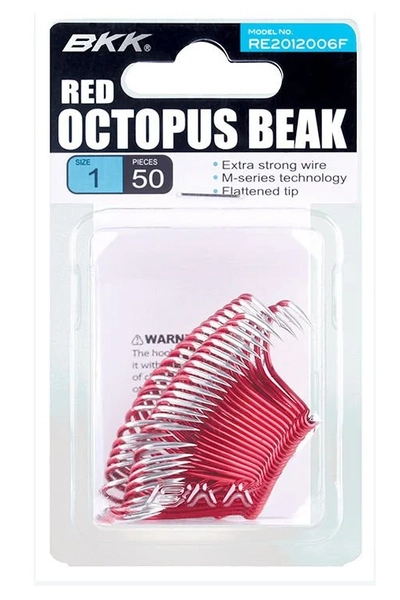 BKK Red Octopus Beak 50 Adet Olta nesi