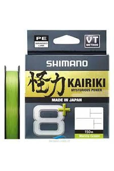 Shimano Misina Kairiki 8+ 150m Mantis Green