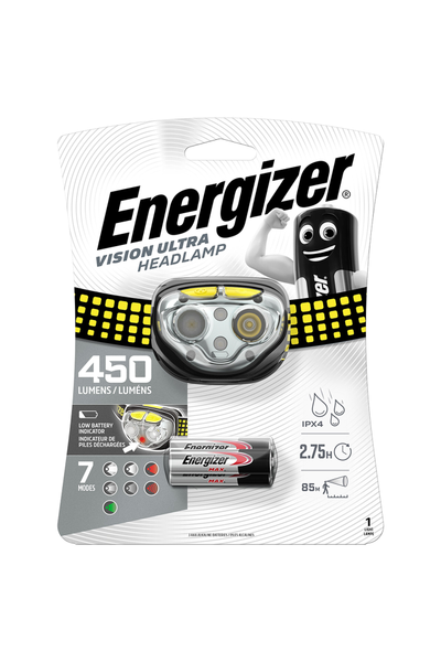 Energizer Vision Ultra Headlamp 450 Lumens Kafa Lambası