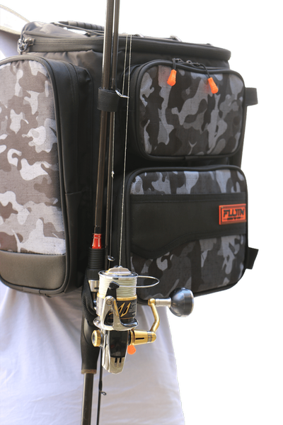 Fujin Black Camo Back Pack - Balk Srt antas