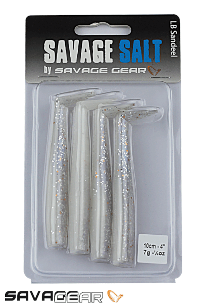 Savagear Sandeel 10cm 4 Adet 7g 30- Real Pearl Suni Yem