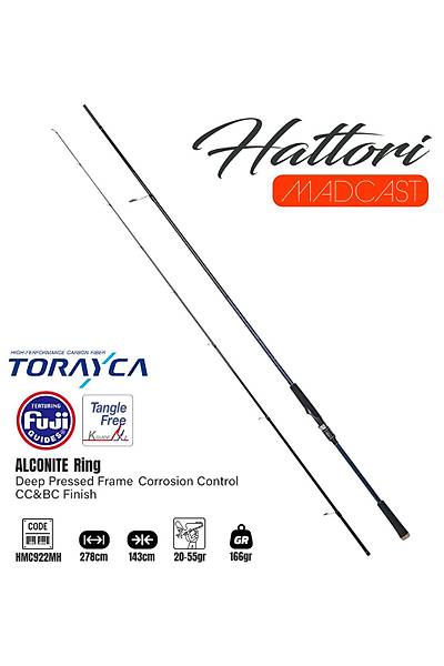 Fujin Madcast 278cm 20-55gr Spin Kam