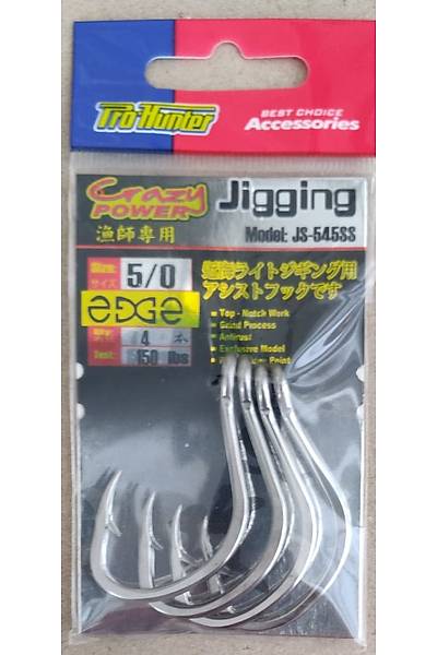 Pro Hunter Jigging Edge hook JS-545SS Ýðne
