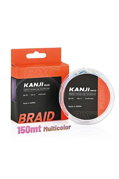 Fujin Kanji 8X 150MT Multi Color Pe Line