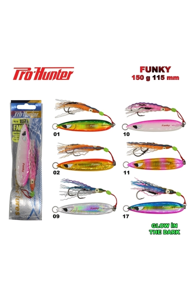 Pro Hunter Fanky Lures Jig Yemi 150 GR