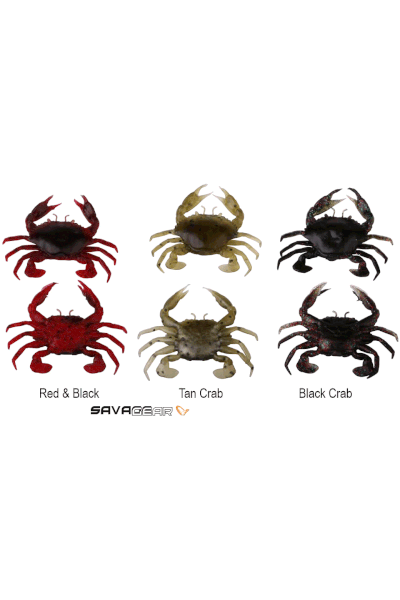 Savagear LB 3D Manic Crab 2.5 cm 5 Adet Suni Yem