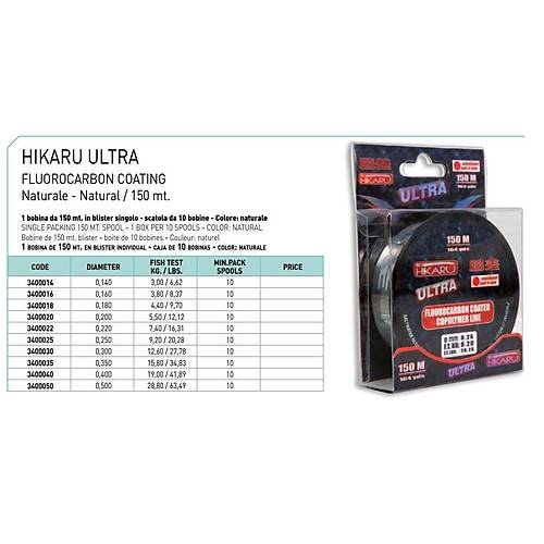 Lineaeffe Hkaru Ultra Floro Carbon 150mt