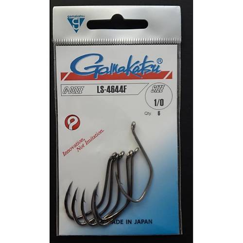 Gamakatsu LS-5213N 1/0 Silver ��ne