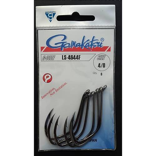 Gamakatsu LS-5213N 1/0 Silver ��ne