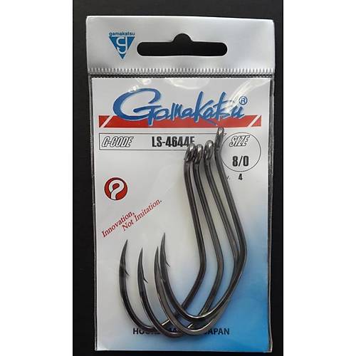 Gamakatsu LS-5213N 1/0 Silver ��ne