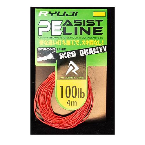 KEVLAR Ryuji Assist PE Line (Red) (RYJPE-R06)