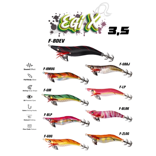 Fujin EgiX 3.5 20gr Kalamar Zokas�