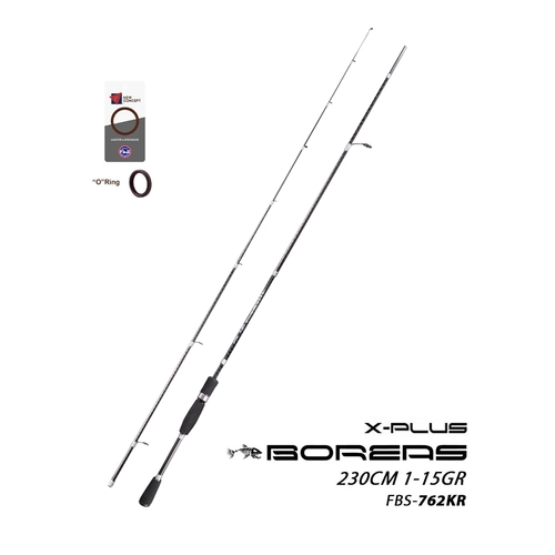 FUJIN Boreas FBS-762KR 230cm 1-15gr LRF Kam