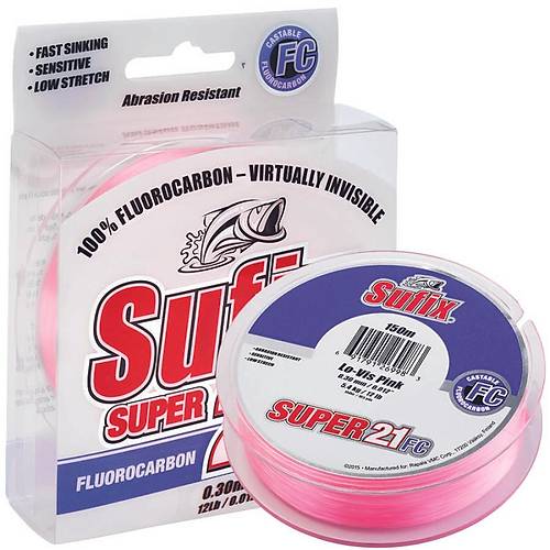 Sufix Sper 21 Fluorocarbon Misina 0,60 mm 35mt
