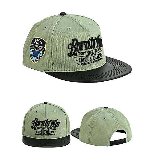 Fujin BTW Leather Visor �apka Light Green