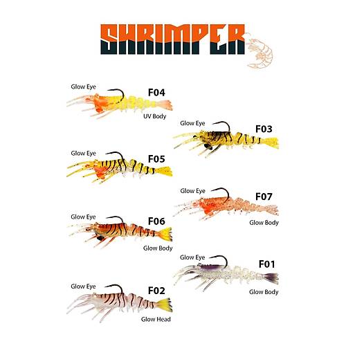 Fujin Shrimper 75mm 8.5gr Silikon Karides