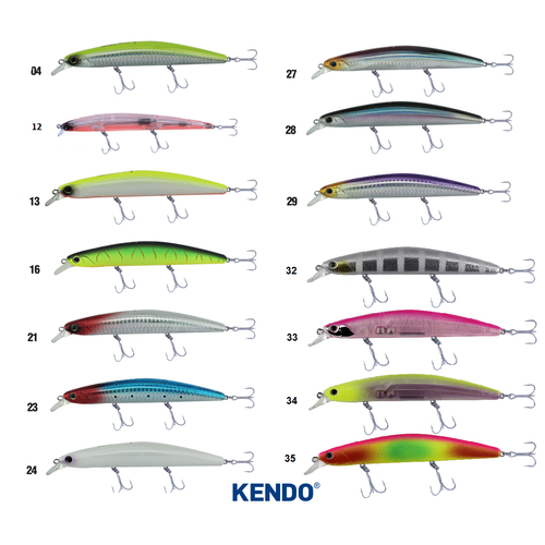 Kendo Seabass M�nnow 12.5cm 21g Floating Suni Yem