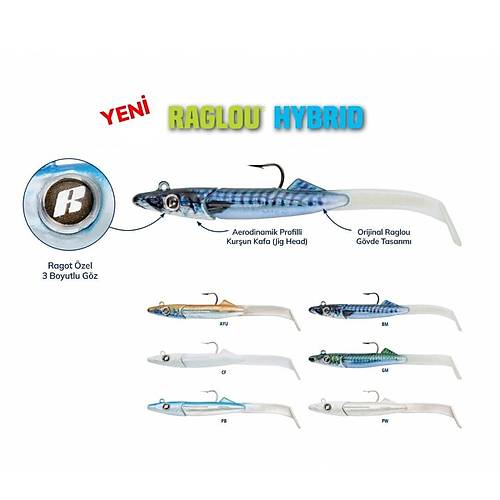 Ragot Raglou Hybrid 6.5 Cm 4.5 Gr Silikon Yem