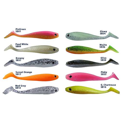 Fujin Duck Tail 9 cm Silikon Balk