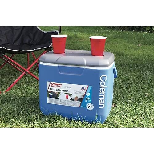 Coleman Performance Tri Coler Wheeled 60 QT Tekerlekli So�utucu Buzluk 56 Lt MAV�