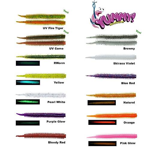 FUJIN YUMMY SANDWORM 7CM
